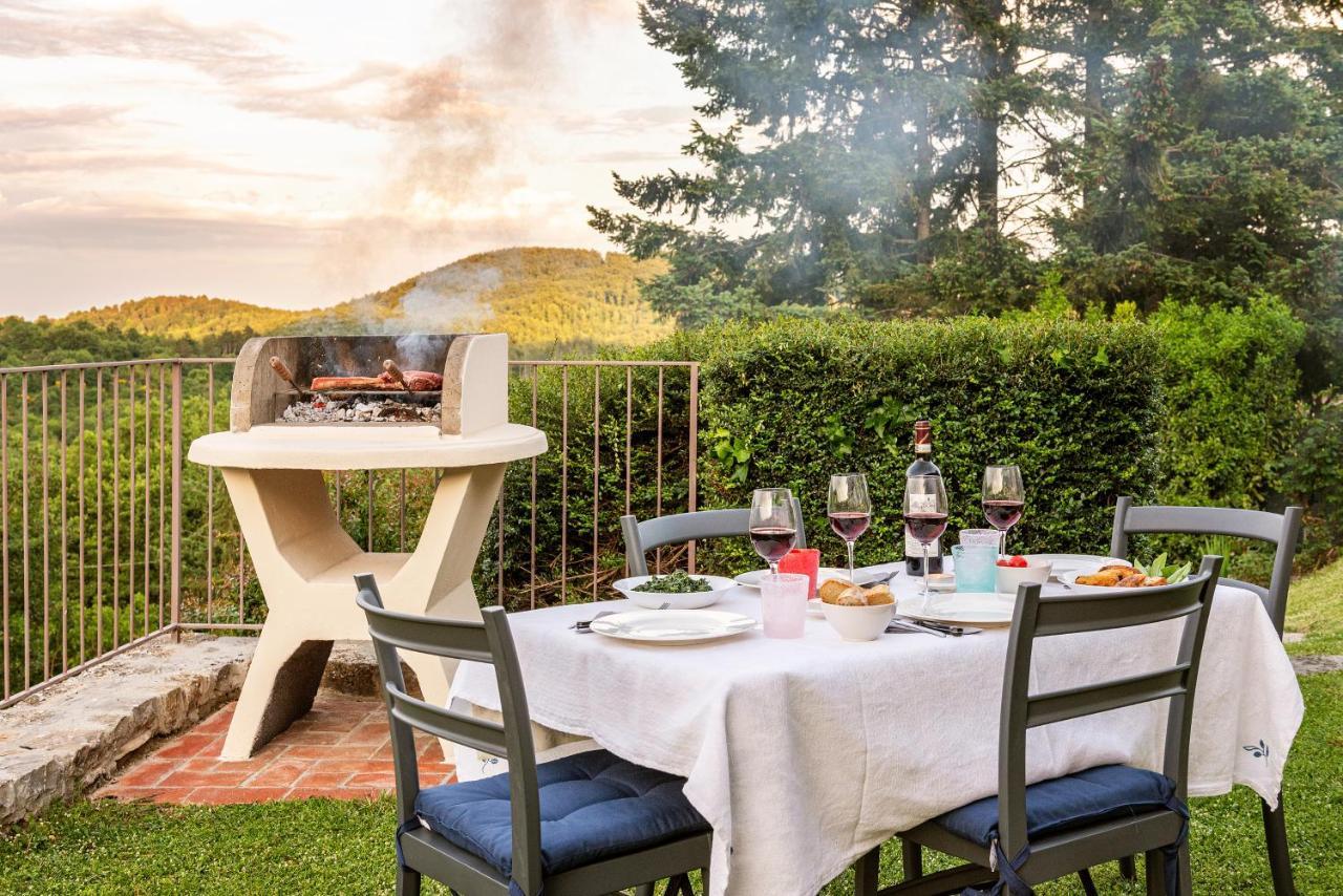 L'Abbazia Villa Lucolena in Chianti Dış mekan fotoğraf